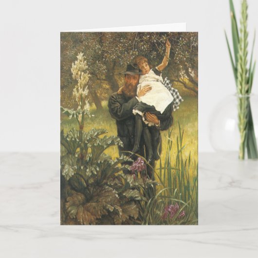 Tissot is de weduwnaar kaart (Voorkant)