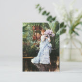 Tissot: Lilacs Briefkaart (Staand voorkant)