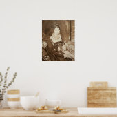 Tissot - Mme Senonnes Poster (Keuken)