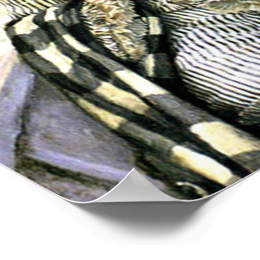 Tissot: Portsmouth Dockyard-kunstwerk Poster (Hoek)