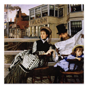 Tissot - Wachtend op de fee Perfect Poster