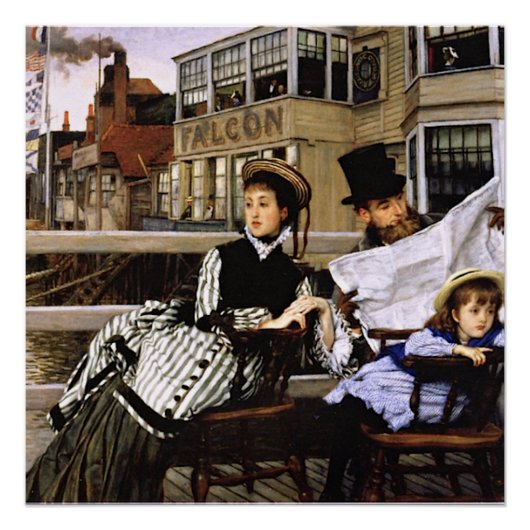 Tissot - Wachtend op de fee Perfect Poster (Voorkant)