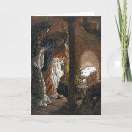 Tissot's "De aanbidding van de wijzen" Kaart (Voorkant)