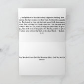 Tissot's "De engel en de herders" Kaart (Binnen)