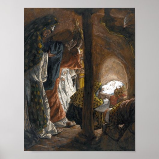 Tissot's Poster "The Adoration of the Magi" (Voorkant)