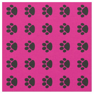 TISSU CHIEN-/KATPATTEN STOF