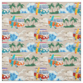 Tissu Van Surf beige Stof (Swatch)