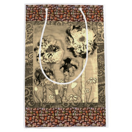 Tissue Bloemen 2 Medium Cadeauzakje