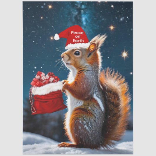 Tissue/Craft/Decoupage Kerstpapier Tissuepapier (Voorkant)