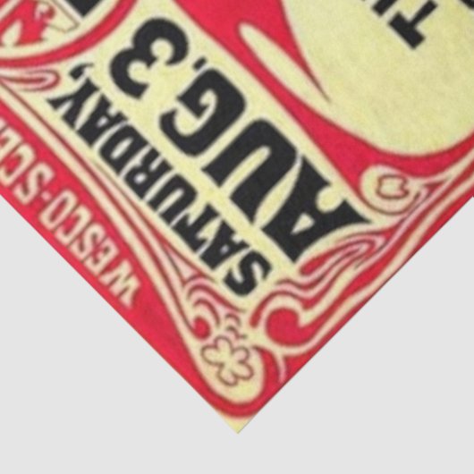 Tissue Craft Paper  Rock Poster Tissuepapier (Detail)