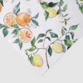 Tissue en Decoupage papier - Sinaasappels en citro (Detail)