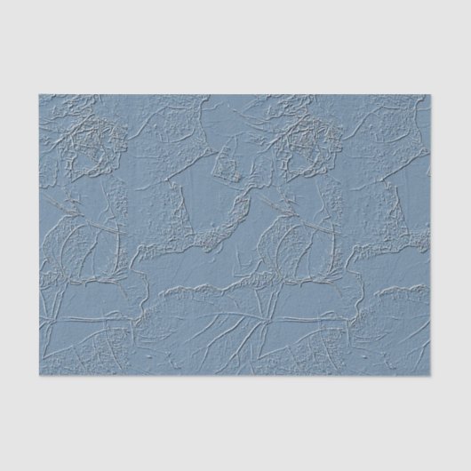 Tissue has an embossed look of leaf leave design  tissuepapier (Voorkant)