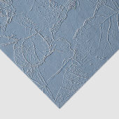 Tissue has an embossed look of leaf leave design  tissuepapier (Detail)