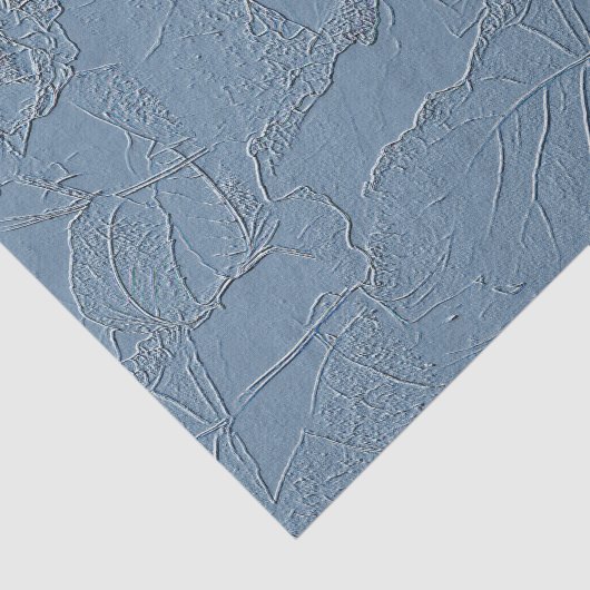 Tissue has an embossed look of leaf leave design  tissuepapier (Detail)