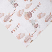 Tissue Paper (25cm x 38cm) - Mouse With Balloons Tissuepapier (Detail)