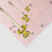 Tissue Paper Angel-kaarsen Tissuepapier (Detail)