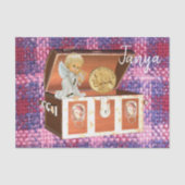 Tissue Paper Angel Plays Tissuepapier (Voorkant)