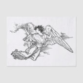 tissue paper angel tissuepapier (Voorkant)