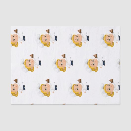 Tissue Paper Bakkerij Cupcakes Tissuepapier (Voorkant)