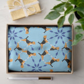 Tissue Paper Beagle honden Tissuepapier (Geschenk)