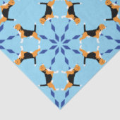 Tissue Paper Beagle honden Tissuepapier (Detail)