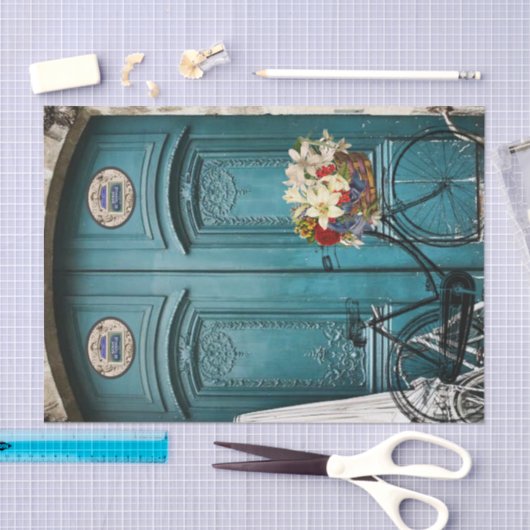 Tissue Paper  Bicycle Tissuepapier (Craft)