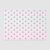 Tissue Paper Cherry Pattern Tissuepapier (Voorkant)