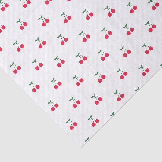 Tissue Paper Cherry Pattern Tissuepapier (Detail)