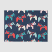 Tissue Paper Dala Horses Tissuepapier (Voorkant)