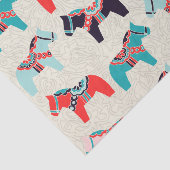 Tissue Paper Dala Horses Tissuepapier (Detail)