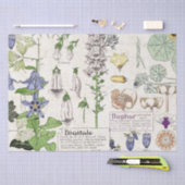 Tissue paper French Art Nouveau Foxglove Flowers Tissuepapier (Craft)