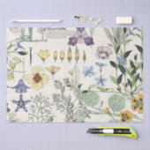 Tissue paper French Art Nouveau Poppy Flowers Tissuepapier (Craft)