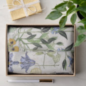 Tissue paper French Art Nouveau Poppy Flowers Tissuepapier (Geschenk)