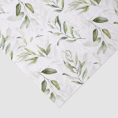 .Tissue Paper Green Foliage Baby shower Collectie Tissuepapier (Detail)
