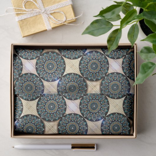 Tissue Paper (Grieks oye Mandala) Tissuepapier (Geschenk)