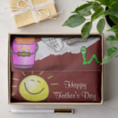 Tissue Paper Happy Vaderdag Fisherman Sun Tissuepapier (Geschenk)