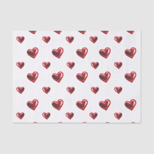 Tissue Paper Hearts Tissuepapier (Voorkant)