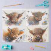 Tissue Paper Highland Baby Calf Tissuepapier (Craft)