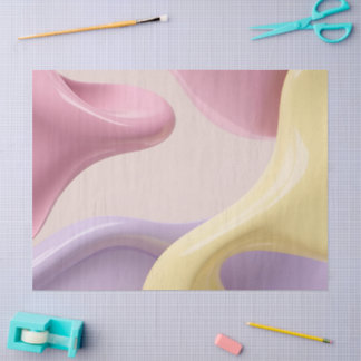 Tissue paper in stylish abstract graphic tissuepapier