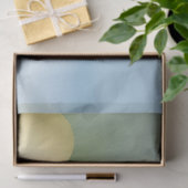 Tissue paper in stylish abstract graphic tissuepapier (Geschenk)