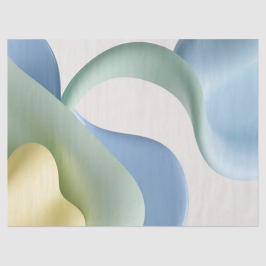 Tissue paper in stylish abstract graphic tissuepapier (Voorkant)