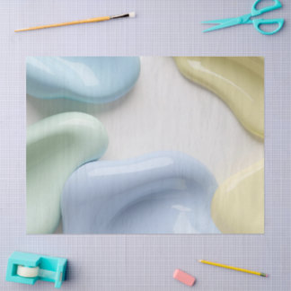 Tissue paper in stylish abstract graphic tissuepapier