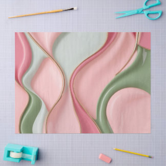 Tissue paper in stylish abstract graphic tissuepapier