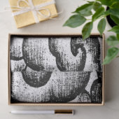 Tissue Paper JAPANESE CLOUDS IN BLACK Tissuepapier (Geschenk)