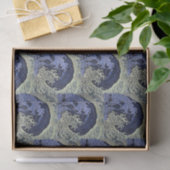 Tissue Paper JAPANESE WAVE PATROON FEMININE Tissuepapier (Geschenk)