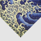 Tissue Paper JAPANESE WAVE PATTERN Tissuepapier (Detail)