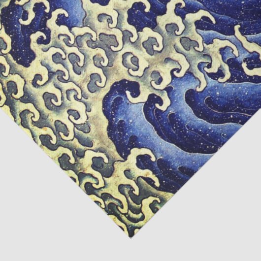 Tissue Paper JAPANESE WAVE PATTERN Tissuepapier (Detail)