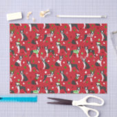 Tissue Paper kerst Boston Terrier Tissuepapier (Craft)