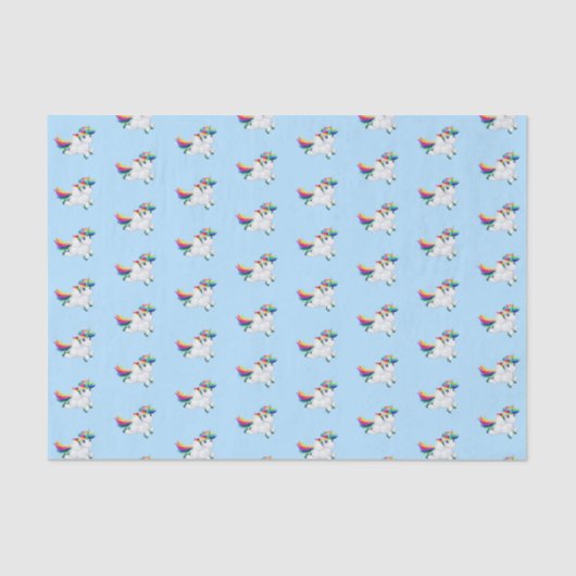 Tissue Paper-Magical Unicorn Tissue Paper Tissuepapier (Voorkant)