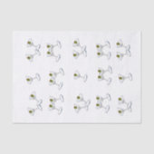 Tissue Paper Martini Glasses Tissuepapier (Voorkant)